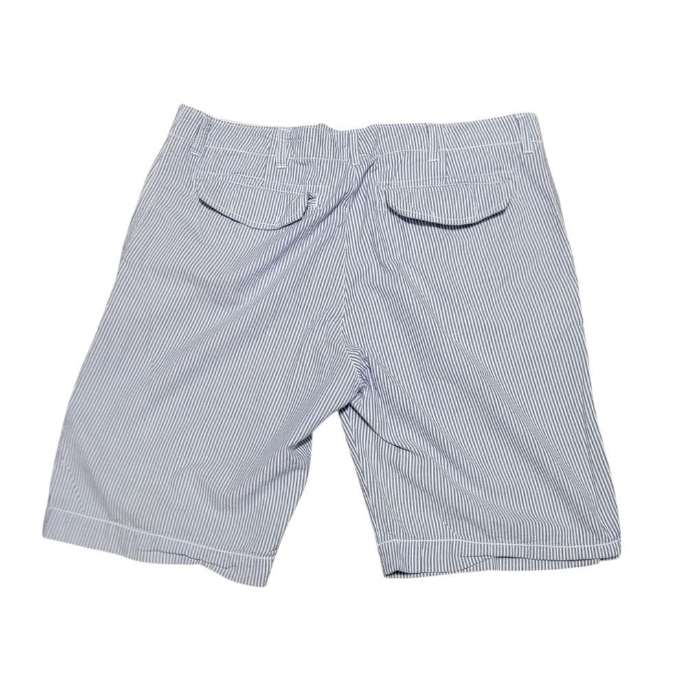 Old Navy Blue & White Vertical Stripe Short - Picture 2 of 2